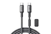 USB-kabel - Joyroom S-A50 Unlimited Series 60W USB-C - USB-C Cable with Magnetic Organizer 1.2m - Gray - S-A50_CC