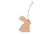 Konst- och hantverksmaterial - Colorations Decorate your own Easter Bunny Pendants 6 pcs. - 46EN16