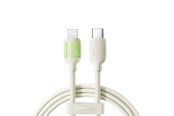 USB-kabel - Joyroom S-A53 30W USB-C - Lightning Cable with Fluorescent Tip 2m - Beige - S-A53_CL_2