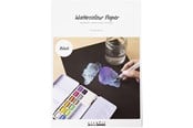 Kreativa spel - Creativ Company Watercolor paper A4 230g - Black 15 pcs. - 22111