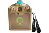 Bärbara/Bluetooth-högtalare - N-Gear Disco Star 710 Gold - DISCOSTAR710G