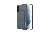 Mobile - Covers & Cases - Wozinsky Kickstand Case Silicone Case with Stand Case Samsung Galaxy S21+ 5G Navy Blue - 9111201941434
