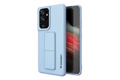 Mobile - Covers & Cases - Wozinsky Kickstand Case Silicone Case with Stand Samsung Galaxy S21 Ultra 5G Light Blue - 9111201941533
