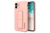 Mobile - Covers & Cases - Wozinsky Kickstand Case Silicone Case with Stand Samsung Galaxy A32 4G Case Pink - 9145576226780