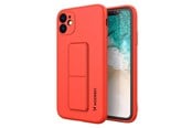 Mobile - Covers & Cases - Wozinsky Kickstand Case Silicone Case with Stand Case Samsung Galaxy A22 4G Red - 9145576226841