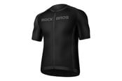 Sport & Fitness - Rockbros 15120002004 Short Sleeve Cycling Jersey XL - Black - Rockbros-15120002004