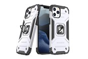 Mobile - Covers & Cases - Wozinsky  Ring Armor Armored Hybrid Case Cover + Magnetic Holder iPhone 13 Silver - 9111201944749
