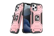 Mobile - Covers & Cases - Wozinsky Ring Armor Armored Hybrid Case Cover + Magnetic Holder iPhone 13 mini rose - 9111201944824