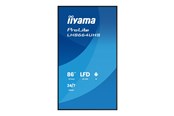 Digital skyltning & Hotell - iiyama ProLite LH8664UHS-B3AG 86" Class (85.6" viewable) LED-backlit LCD display - 4K - for digital signage - LH8664UHS-B3AG