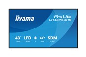 Digital skyltning & Hotell - iiyama ProLite LH4375UHS-B2AG 43" Class (42.5" viewable) LED-backlit LCD display - 4K - for digital signage - LH4375UHS-B2AG