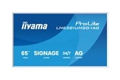 Digital skyltning & Hotell - iiyama ProLite LH6581UHSG-1AG 65" Class (64.5" viewable) LED-backlit LCD display - 4K - for digital signage - LH6581UHSG-1AG