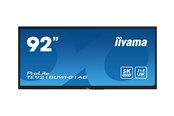 Digital skyltning & Hotell - iiyama ProLite TE9218UWI-B1AG 92" Class (91.5" viewable) LED-backlit LCD display - 5K - for digital signage / interactive communication - TE9218UWI-B1AG