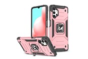 Mobile - Covers & Cases - Wozinsky Ring Armor Armored Hybrid Case Cover + Magnetic Holder Samsung Galaxy A73 Gold - 9145576243572