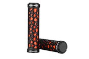 Cykeltillbehör - Rockbros 2017-14AOR bicycle grips - black and orange - Rockbros-2017-14AOR