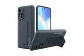 Mobile - Covers & Cases - Wozinsky Kickstand Case Silicone Case with Stand Case Xiaomi Redmi 10 Navy Blue - 9145576247563