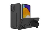 Mobile - Covers & Cases - Wozinsky Kickstand Case Silicone Case with Stand Samsung Galaxy A73 Case Black - 9145576247754