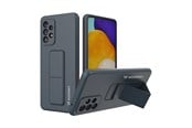 Mobile - Covers & Cases - Wozinsky  Kickstand Case Silicone Case with Stand Samsung Galaxy A73 Case Navy Blue - 9145576247761