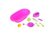 Docka, bamse och tillbehör - New Born Baby Doll Bath with Accessories - 105562128