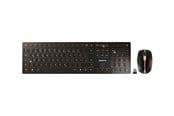 Tangentbord - Cherry DW 9100 SLIM - Tastatur & Mus set - Italiensk - Guld - JD-9100IT-2