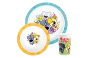 Babyleksaker - Bambolino Toys Woezel & Pip Dining set 3 pieces. - 671386