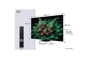 TV - TCL 55" TV LED 4K 55"" C7K – 4K QD Mini-LED Google TV - 55C7K
