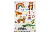 Byggset - Creative Craft Group Coloured cardboard A3 10 sheets - 10 colours 300 gsm - 110004