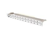 Nätverks tillbehör - Lanberg Patch Panel Blank 48-Port 1U 19" FTP for Keystone Modules Grey - PPKS-1248-S