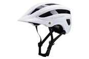 Cykeltillbehör - Wozinsky MTB Bicycle Helmet with Detachable Visor Light L - Black & White - 5907769380853