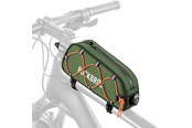 Cykeltillbehör - Rockbros 30120045001 ROAD TO SKY bicycle bag for the top frame tube waterproof 0.7L - green - 30120045001