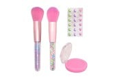 Kreativa spel - Johntoy LaLa - Blush and Brush Make-up Set with Stickers - 27731