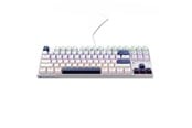 Tangentbord - Machenike K500B-B87 Wired Mechanical Backlit Gaming Keyboard Red Switch - White - Vit - K500B-B87 Wired Red Switch Mixed Light B