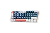 Tangentbord - Machenike K500-B61 Wired Mechanical Backlit Gaming Keyboard Brown Switch - Blue & White - Blå - K500-B61 Wired RGB Brown Switch Blue