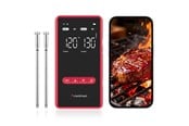 Andra köksapparater - Meatmeet X Pro Kitchen Thermometer with Bluetooth/WiFi App for Smoker Oven Grill - Black - Meatmeet X Pro