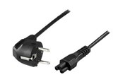 Strömkabel (intern) - Deltaco DEL-109NA-LSZH - power cable - power CEE 7/7 to IEC 60320 C5 - 2 m - DEL-109NA-LSZH