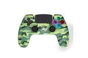 Spel Tillbehör - Freaks And Geeks Groen Camo Draadloze Controller - LED - 3.5 mm Jack (PS4) - Wireless Controller - Sony PlayStation 4 - 140142D