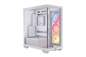 DUTZO & Corsair 3500X RSR ARGB White - Chassi - Miditower - Vit