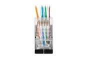Nätverkskabel - Lanberg network connector - Silver - PLS-6000EZ