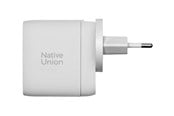 Mobile - Adapters & Chargers - Native Union Fast GaN Charger PD 67W - White - FAST-PD67-WHT-2CA