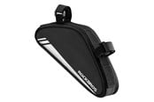 Cykeltillbehör - Rockbros B55-BK bicycle bag for frame 0.7 l - black - B55-BK
