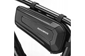 Cykeltillbehör - Rockbros B67 waterproof frame bike bag - black - B67