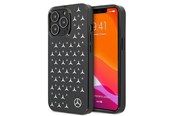 Mobile - Covers & Cases - Mercedes Silver Stars Pattern Case for iPhone 13 Pro / iPhone 13 - Black - 3666339020231