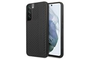 Mobile - Covers & Cases - Mercedes AMG Carbon Stripe&Embossed Case for Samsung Galaxy S22+ - Black - 3666339043650