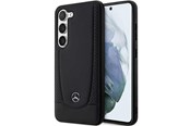Mobile - Covers & Cases - Mercedes Leather Urban Case for Samsung Galaxy S23 - Black - 3666339113391