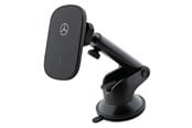 Andra mobiltillbehör - Mercedes Silver Stars MagSafe 15W Induction Mount for Dashboard or Windshield - Black - 3666339169831