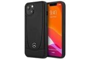 Mobile - Covers & Cases - Mercedes  Leather Urban Case for iPhone 15 Plus - Black - 3666339171865