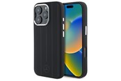 Mobile - Covers & Cases - Mercedes MEHMP16L23SUVSK iPhone 16 Pro 6.3" Black/Black Hardcase Silicone Vertical Tonal Stripes MagSafe - 3666339327064
