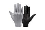 Cykeltillbehör - Rockbros Breathable Full Finger Cycling Gloves Size: XXL - Gray - 8386824304503