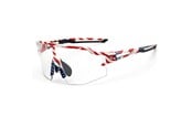 Cykeltillbehör - Rockbros Cycling Glasses Photochromic with UV Protection and Corrective Insert 14120008002 - USA Pattern - White - 8386824303735