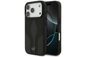Mobile - Covers & Cases - Mercedes Leather The Move MagSafe Case for iPhone 17 Pro - Black - 3666339506681
