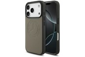 Mobile - Covers & Cases - Mercedes Leather Vintage MagSafe Logo Case for iPhone 17 Pro - Beige - 3666339508111